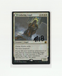Enduring Angel Angelic Enforcer (NM) Pre-Release Promo MID Magic card MTG 1_B - Image 1