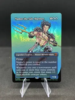 Namor the Sub-Mariner (Borderless) (0362) Marvel Super Heroes Foil - NM 🔥 - Image 1