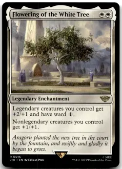 Flowering of the White Tree 15 Universes Beyond: The Lord of the Rings MTG NM - Image 1