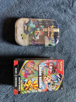Pokemon + Chaos Rising Booster Bundle & Lumiose City Mini-Tin Lot Of 2 SEALED - Image 2