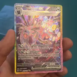 Hydreigon EX Holo Card 240/191 Sv08 Surging Sparks SIR Pokemon Card Mint - Image 1