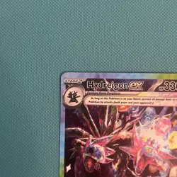 Hydreigon EX Holo Card 240/191 Sv08 Surging Sparks SIR Pokemon Card Mint - Image 4