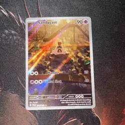 Pokemon Sandygast 214/193 SV02: Paldea Evolved Illustration Rare Holo English - Image 1