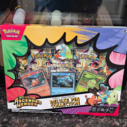 Pokemon TCG Mega Evolution Ascended Heroes Deluxe Pin Collection English 2023 - Image 1