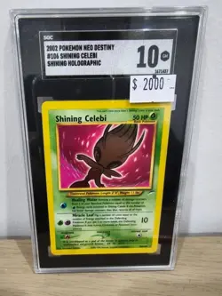Pokemon shining celebi Neo Destiny unlimited SGC 10 106/105 - Image 1
