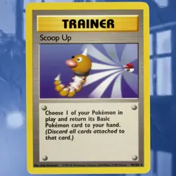 Pokemon Scoop Up #78/102 Rare 1999 Base Set Trainer Card ☆Near-Mint☆ #¹ - Image 1