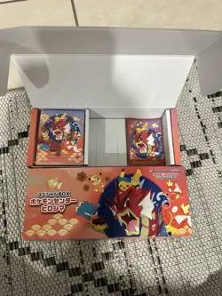 Hiroshima Pokemon center Box With Sleeves And Deck Box *No Promo Card* - Image 1
