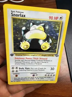 Pokemon TCG Jungle Snorlax 11/64 1st Edition Holo Rare WOTC 1999 - Image 3