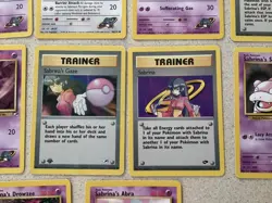 Pokemon Gym Heroes/ Gym Challenge Sabrina's Pokemon Lot - Image 2