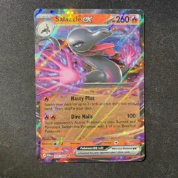 POKEMON - SALAZZLE EX - 016/088 DOUBLE RARE HOLO PERFECT ORDER - BRAND NEW - Image 1