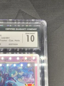 2024 Pokemon Ceruledge #040/091 Promo, Paldean Fates Pokemon Day 2024 CGC GEM 10 - Image 4
