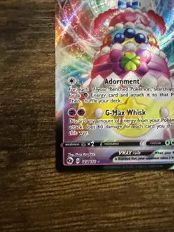 Pokemon Alcremie VMAX TCG Champion's Path Holo Ultra Rare Card 023/073 - Image 4