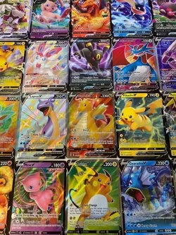 Pokemon Card Lot 100 OFFICIAL TCG Cards +Ultra Rare EX GX VMAX V OR VSTAR!!Bulk - Image 2