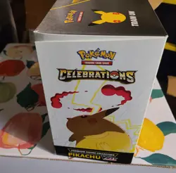 Pokemon TCG Celebrations Pikachu VMAX Premium Figure Collection Box New SEALED! - Image 4