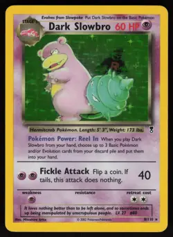 Dark Slowbro 8/110 Legendary Collection Rare Holo POKEMON - Image 1