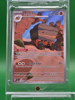 Crustle 130/086 Holo Illustration Rare Black Bolt Pokemon Holo NM - Image 1