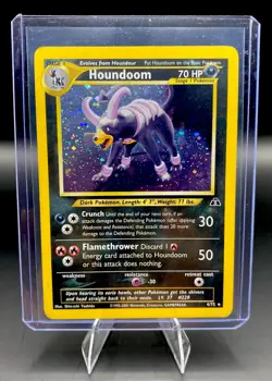 Pokemon TCG Neo Discovery Houndoom 4/75 Holo Rare Eng 70 HP - Image 1