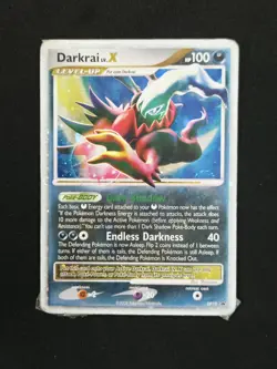 Darkrai LV.X - DP19 - Pokemon D&P 2008 Spring Collector Tin Promo Ultra Rare DMG - Image 1