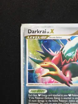 Darkrai LV.X - DP19 - Pokemon D&P 2008 Spring Collector Tin Promo Ultra Rare DMG - Image 3