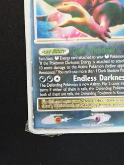 Darkrai LV.X - DP19 - Pokemon D&P 2008 Spring Collector Tin Promo Ultra Rare DMG - Image 5