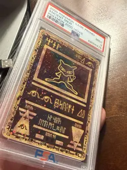 2000 Pokemon Ancient Mew Movie Promo Holo Rare PSA 9 MINT - Image 4