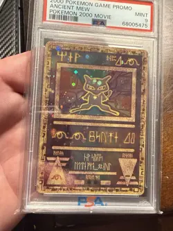 2000 Pokemon Ancient Mew Movie Promo Holo Rare PSA 9 MINT - Image 5