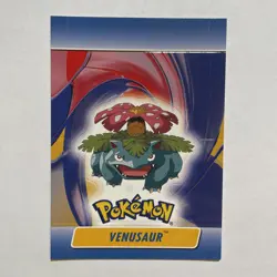 Venusaur Topps Pokemon Advanced Challenge Pop-Ups #5 2004 - Image 1