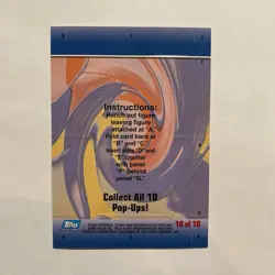 2004 POKEMON Torchic #10 POP-UPS Advanced Challenge CHASE CARD Topps * RARE - Image 2