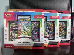 Pokemon First Partner Illustration Collection Series 2💥Lot of 3💥 - Image 1