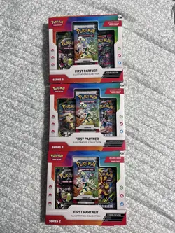 Pokemon First Partner Illustration Collection Series 2💥Lot of 3💥 - Image 2