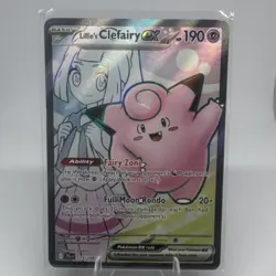 Pokemon Lillie's Clefairy Ex 173/159 Sv09 Journey Ultra Rare Holo Fairy Zone - Image 1