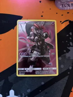 Pokemon Armored Mewtwo 2019 SM228 Sun & Moon Collector’s Chest Promo Card - Image 2