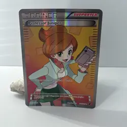 Pokemon Professor Juniper (116 Full Art) 116/166 Plasma Freeze Holo - Image 1