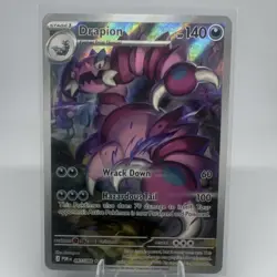 Pokemon Drapion Stage 1 Holo POR 097/088 140 HP Wrack Down Hazardous Tail - Image 1