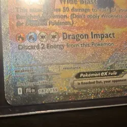 Pokemon TCG Salamence ex 187/159 Sv09 Journey Together SIR Full Art Holo ENG - Image 3
