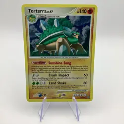 Torterra 11/100 Pokemon TCG Stormfront Holo MP - Image 1