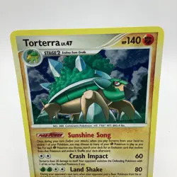 Torterra 11/100 Pokemon TCG Stormfront Holo MP - Image 2