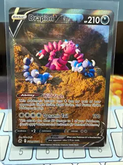 The Pokemon Company Drapion V GG49/GG70 Crown Zenith GG UR Holo FA EN 2023 - Image 1