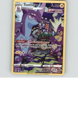 Toxtricity GG09/GG70 Holo Crown Zenith Galarian Gallery Pokemon NM - Image 1
