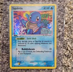 The Pokemon Company Squirtle 64/100 Crystal Guardians Reverse Holo NM-/LP+ - Image 1