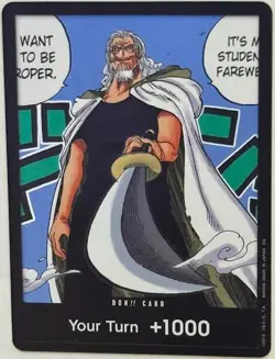 Don!! Card Your Turn +1000 One Piece Legacy Of The Master Foil - Image 1