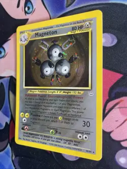 Pokemon Card Magneton 10/64 Neo Revelations Holo Foil NM - Image 3