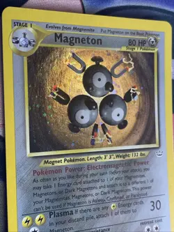 Pokemon Card Magneton 10/64 Neo Revelations Holo Foil NM - Image 4