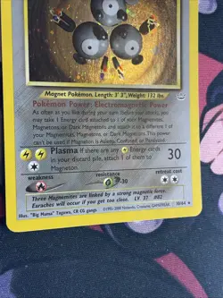Pokemon Card Magneton 10/64 Neo Revelations Holo Foil NM - Image 5