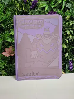Vault X 9 Pocket Binder Shrouded Fable Dusknoir Duskull Engraved Pokemon + Spine - Image 1