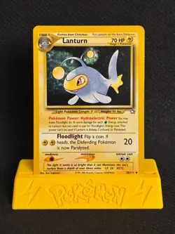 Lanturn 38/111 Uncommon Neo Genesis Pokemon Unlimited HP - Image 1
