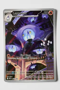 Lampent 102/086 Pokemon TCG: White Flare Illustration Rare (B) - Image 1