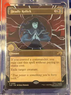 Magic MTG Avatar Eternal Legal Deadly Rollick TLE 0309 Showcase Promo - Image 1