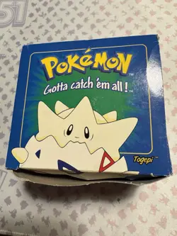 Pokemon 1999 Togepi 23k Gold Plated Trading Card Pokeball Burger King Sealed - Image 2