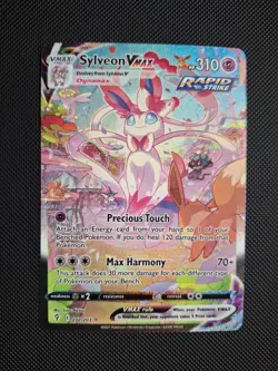 Pokemon TCG Sylveon VMAX 212/203 Evolving Skies Alternate Art NM - Image 1
